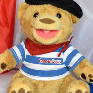 Camembear Mini Bear- a cute toy for bringing French to life for your child